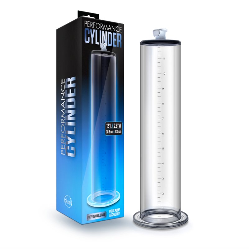 Performance – 12in x 2.5in Penis Pump Cylinder – Clear