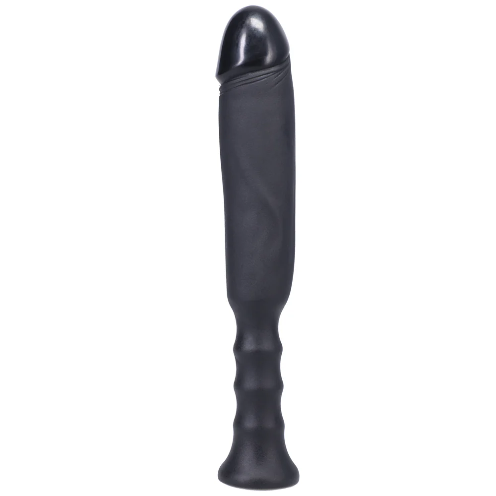 221371250.webp Tantus Anaconda Ergonomic Handle Dildo Onyx