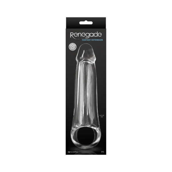 Lollicock Glow-in-the-Dark 7 in. Silicone Dildo with Balls Purple