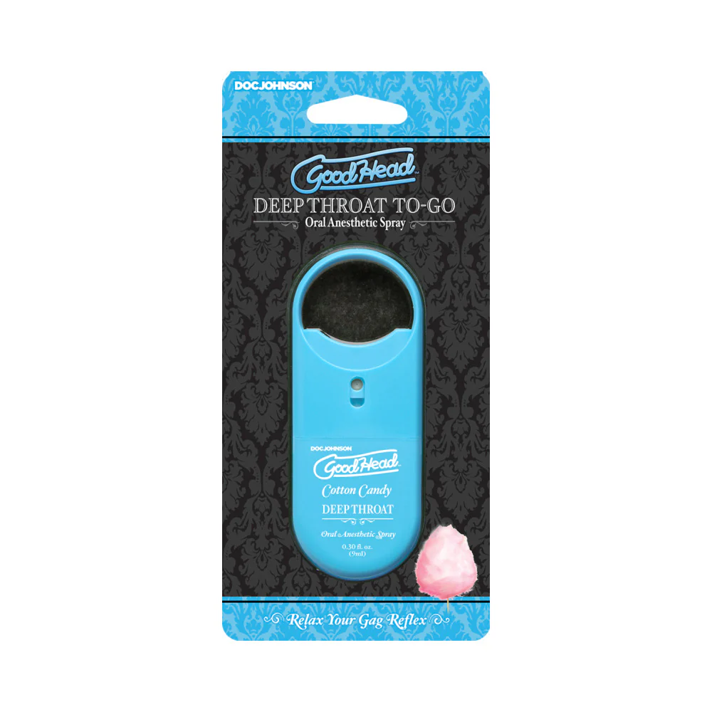 GoodHead – Deep Throat Spray To-Go – Cotton Candy – 0.30 fl. oz.