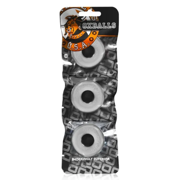 Ouch! Silicone Beaded Diamond Butt Plug Black