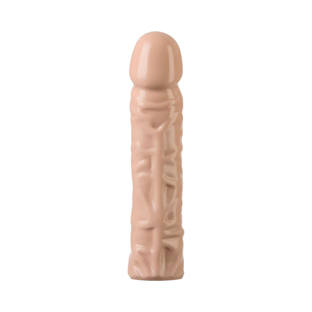 Vac-U-Lock – 8 Inch Classic Dong White