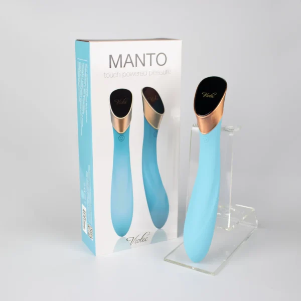 Manto Touch Panel G-Spot Vibrator Blue