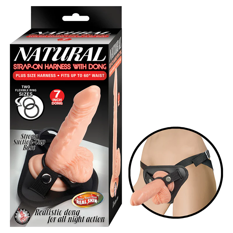 221373415.webp Natural Strap-On Harness With Dong