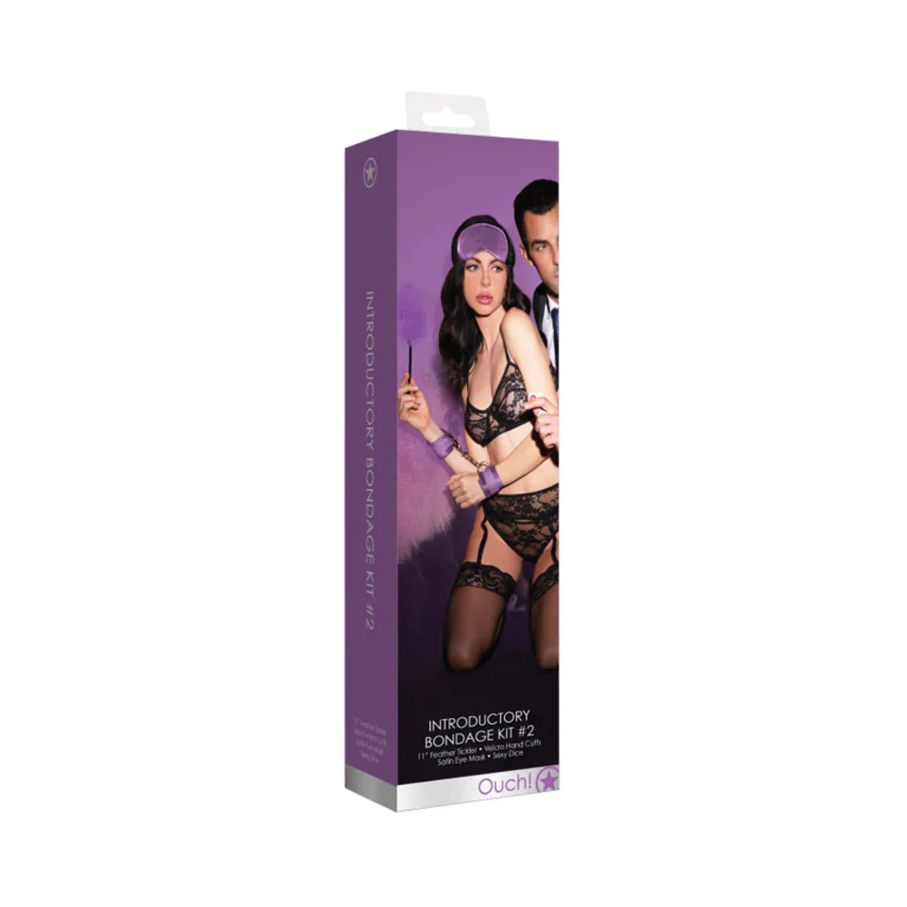 221373900.webp Ouch! 4-Piece Introductory Bondage Kit #2 Purple