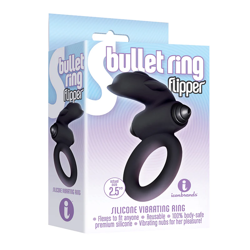 The 9’s, S-Bullet Ring – Flipper, Silicone