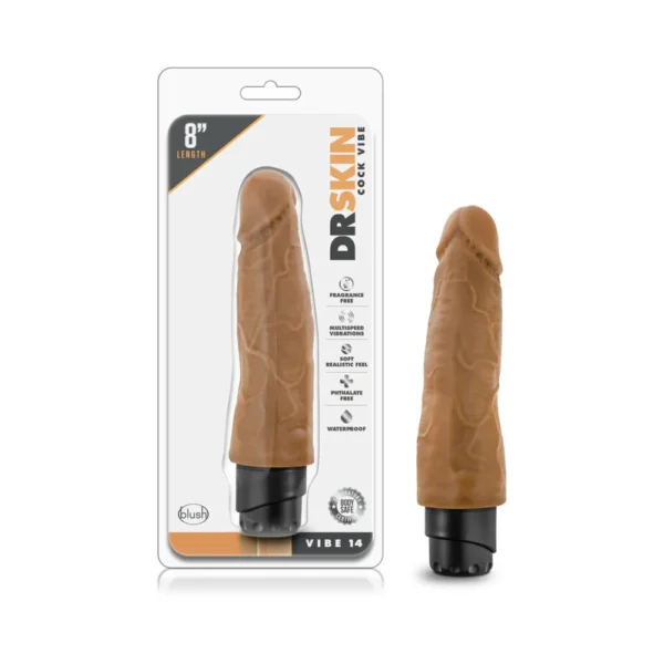 X5 Hard On 8.5 in. Dildo with Balls Beige