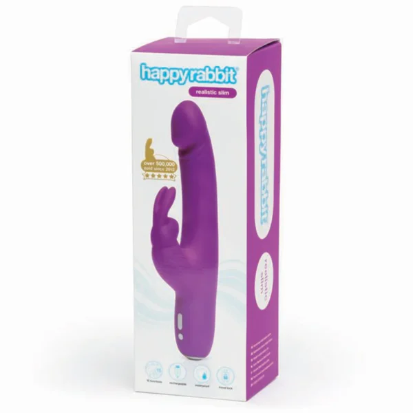 Forto Pointer Rechargeable Silicone Vibrating Dual Cockring with External Stimulator Black