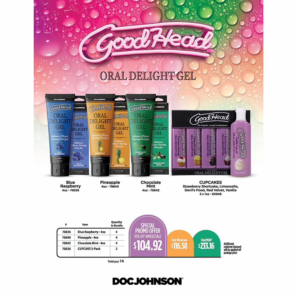 Doc Johnson Good Head Oral Bundle