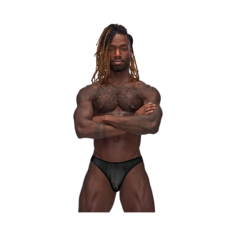 Male Power Barely There Moonshine Black S/M