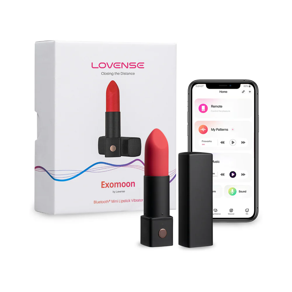 221391720.webp Lovense Exomoon Bluetooth Mini Lipstick Vibrator