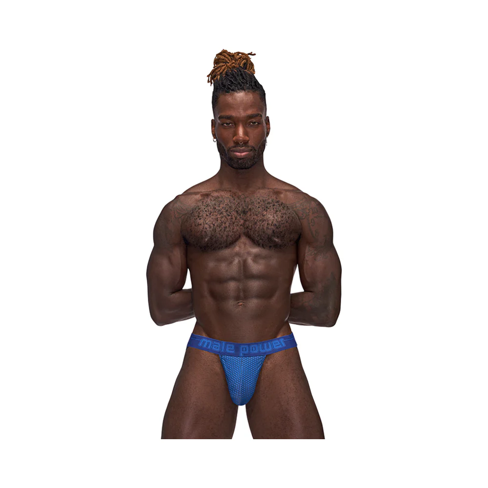 221391866.webp Male Power Sexagon Strappy Ring Jock Royal L/XL