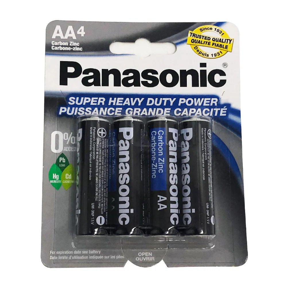 Panasonic AA Heavy Duty 4pk 12ct