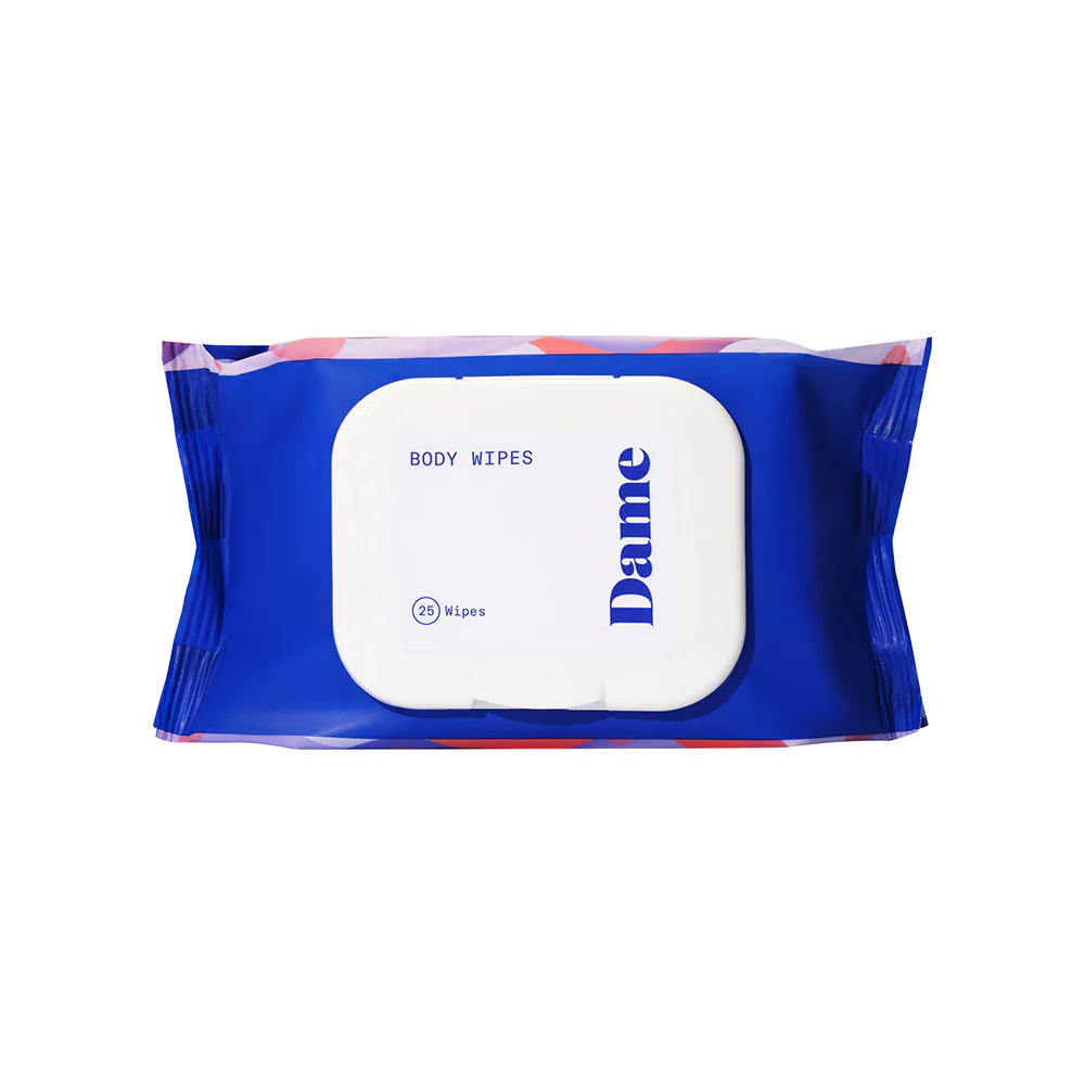 Dame Body Wipes 25 ct. Dispenser Pack