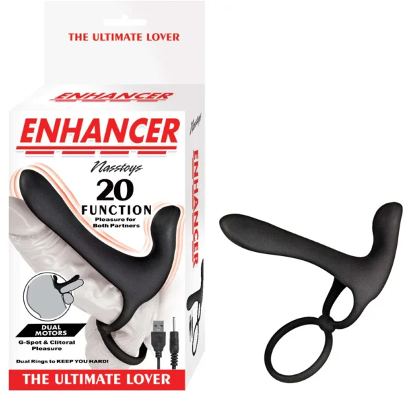 Evolved Tongue Tied Rechargeable Flicking Silicone Tongue Vibrator Black