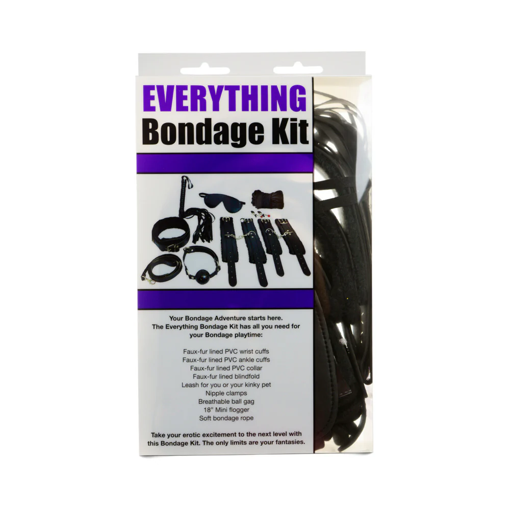 221393672.webp Ple'sur 12-Piece Everything Bondage Kit Black