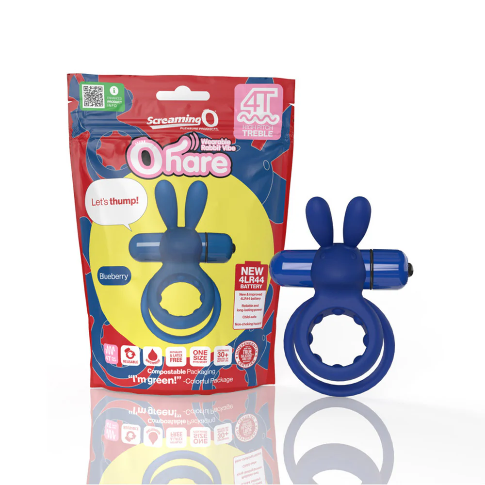221393920.webp Screaming O 4T Ohare Vibrating Rabbit Double Cockring Blueberry