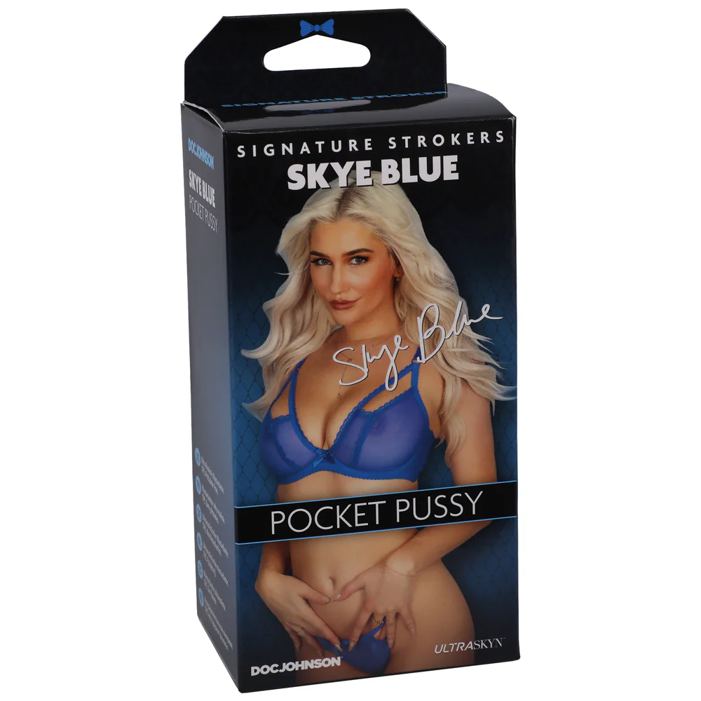 221394204.webp Signature Strokers Skye Blue ULTRASKYN Pocket Pussy Beige