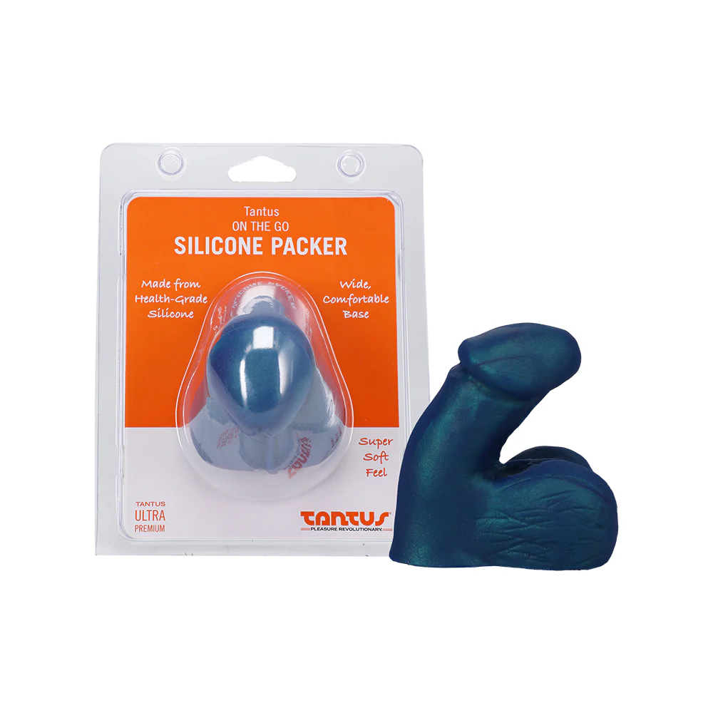 Tantus On The Go Silicone Packer Super Soft Malachite
