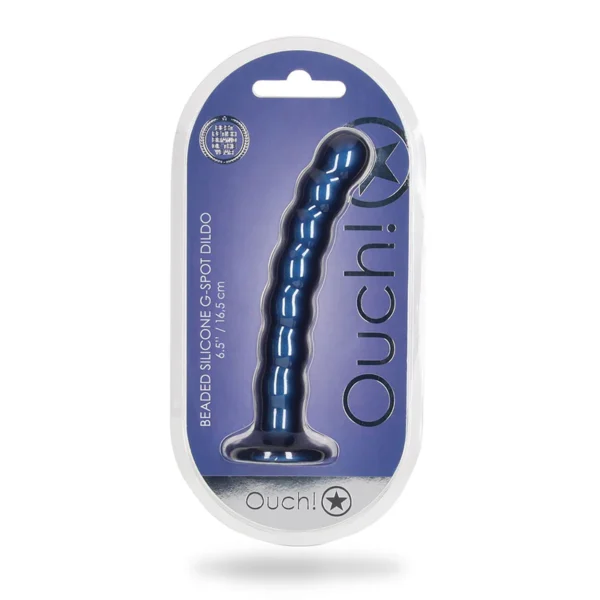 Evolved Anywhere Vibe Rechargeable Remote-Controlled Poseable Silicone Vibrator Blue