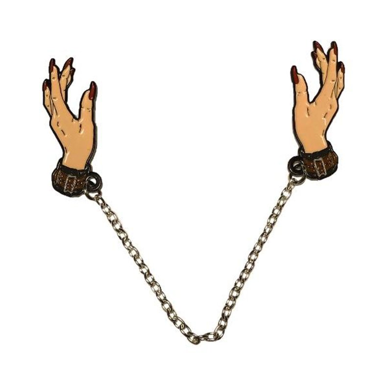 Geeky & Kinky Chains Of Love Enamel Pin