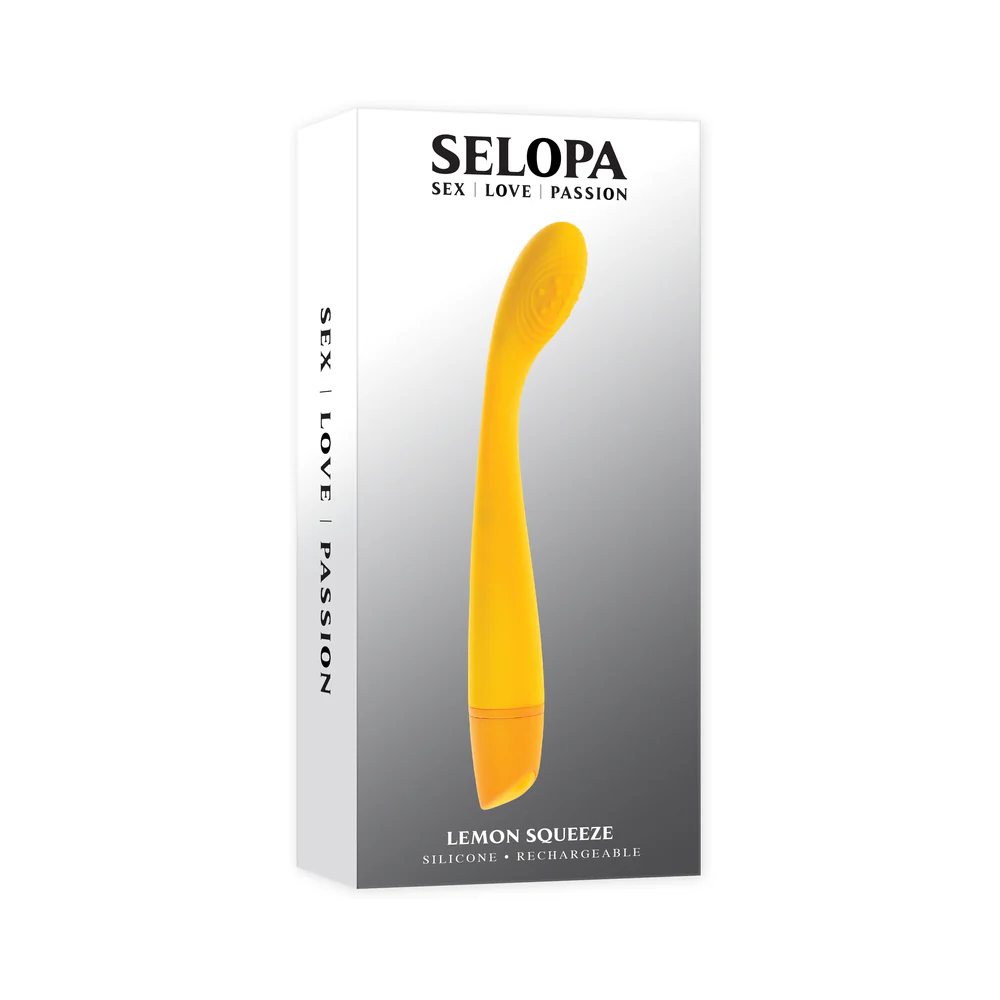221395886.webp Selopa Lemon Squeeze Rechargeable Vibe Silicone Yellow