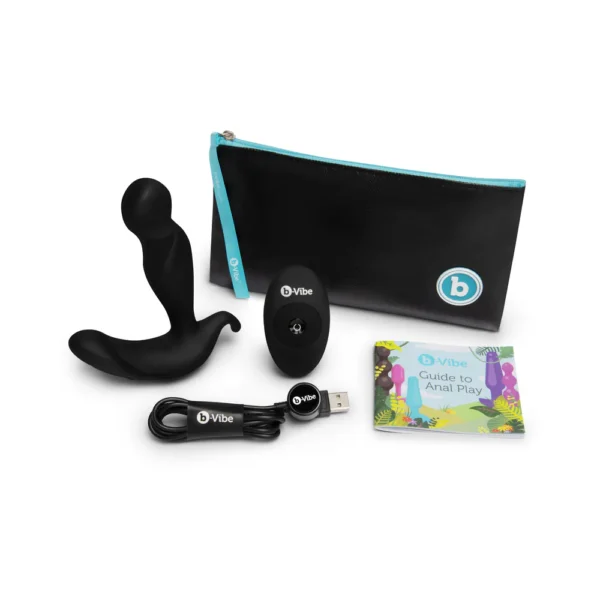 Anal Adventures Platinum Silicone Loop Plug Small Black