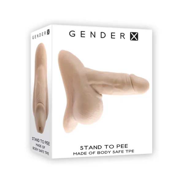 Shaft Model A: 9.5 in. Dual Density Silicone Dildo with Balls Oak