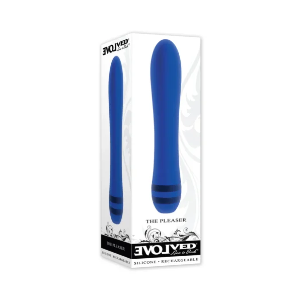 Me You Us 7 in. Curved Silicone Dildo Aqua