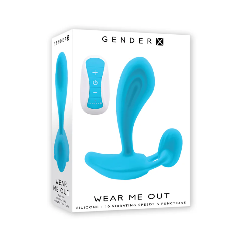 221397143.webp Gender X Wear Me Out Rechargeable Wearable With Remote Silicone Blue