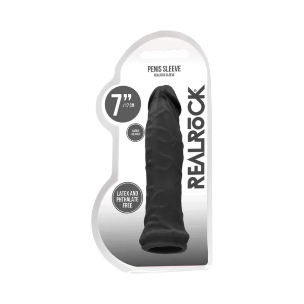 Rouge Wooden Handle Flogger Black