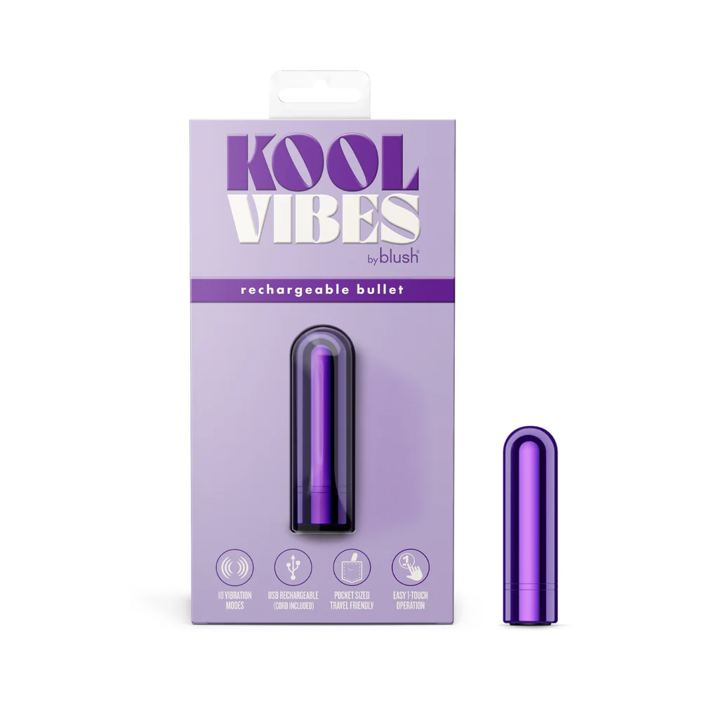 221397524.webp Kool Vibes Rechargeable Mini Bullet Grape