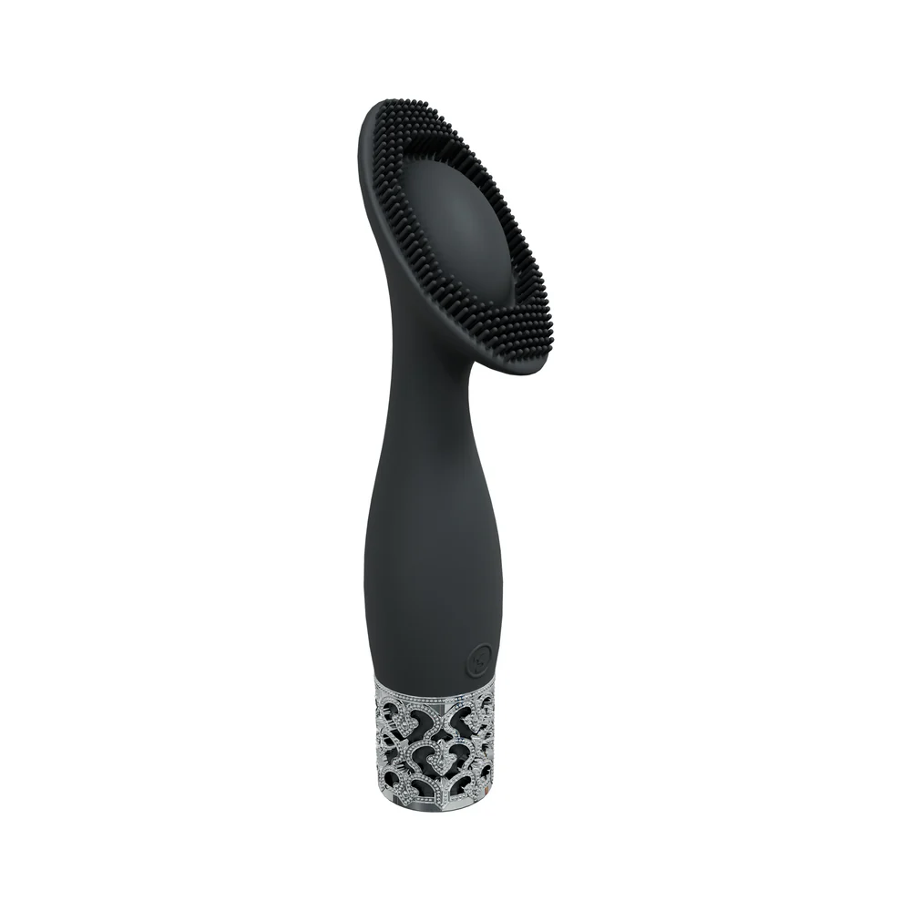 221397780.webp Royal Gems Duchess Silicone Rechargeable Vibrator Black
