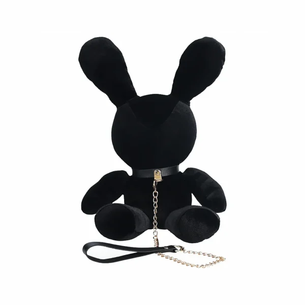 Lust Fetish Delia Strappy Bustier & Tanga Panty Black L/XL