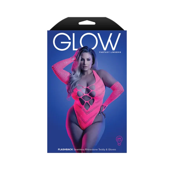 Rene Rofe Reform School Velcro Mini Skirt Costume Hot Pink XL (Polybag)