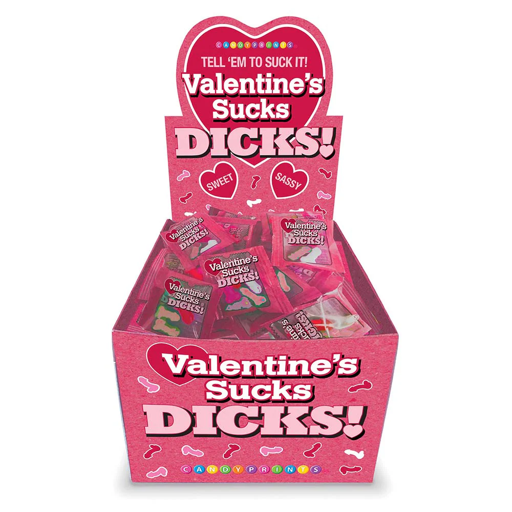 Valentine’s Sucks Dicks 100-Pack Display