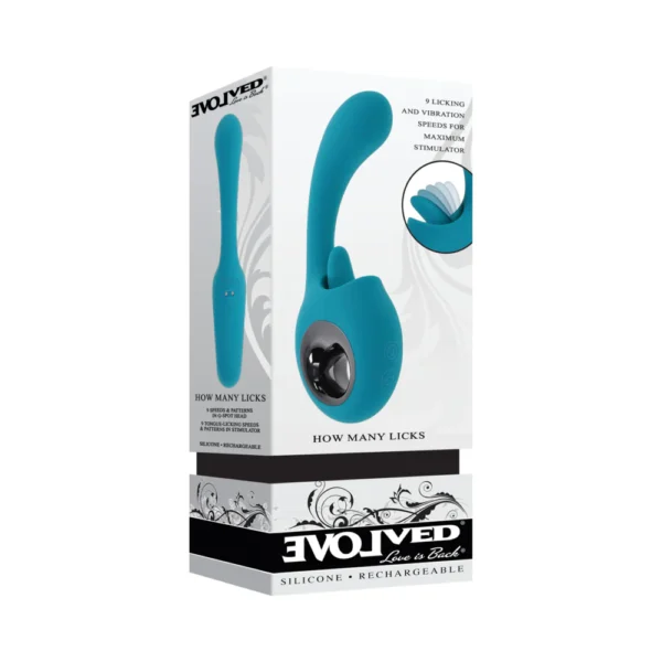 Evolved Luminous Poseable Glow in the Dark 8 in. Dildo With Balls Clear/Purple