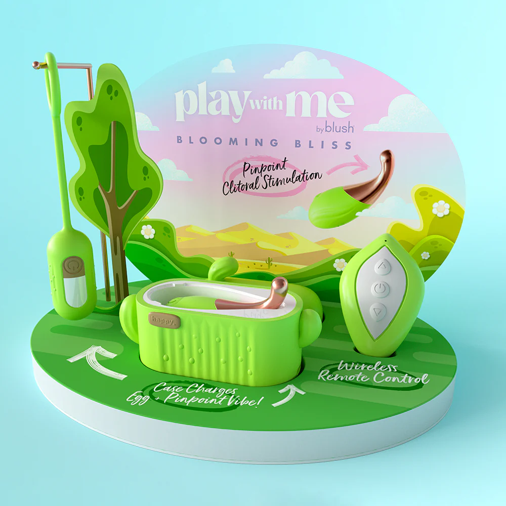 Play With Me Blooming Bliss Tester Display