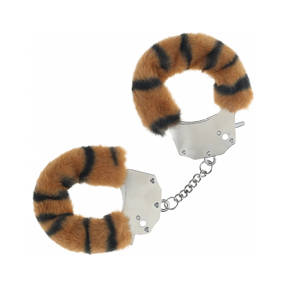 221400428.webp Ouch! Heavy-Duty Fluffy Handcuffs Tiger