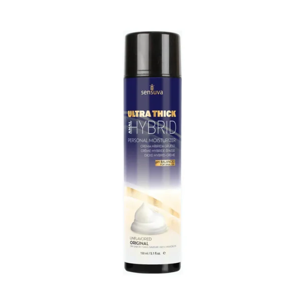Sensuva Ultra-Thick Anal Hybrid Personal Moisturizer High pH Formula 5.1 oz. Bottle