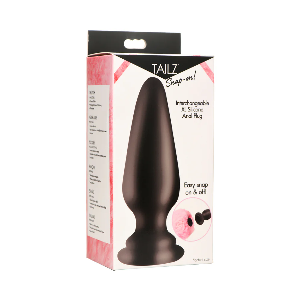 Tailz Snap-On Interchangeable XL Silicone Anal Plug