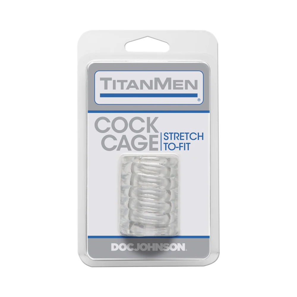 TitanMen – Cock Cage Clear