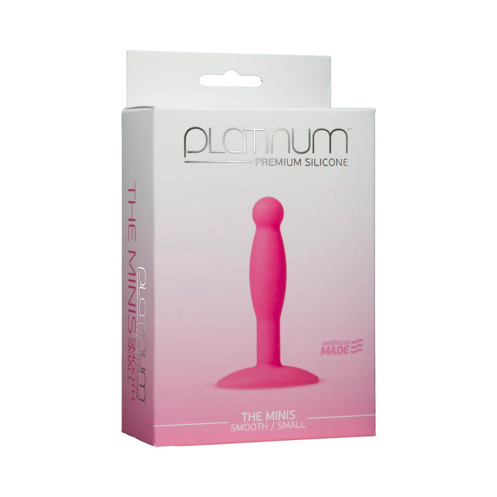 Platinum Premium Silicone – The Minis – Smooth – Small Pink