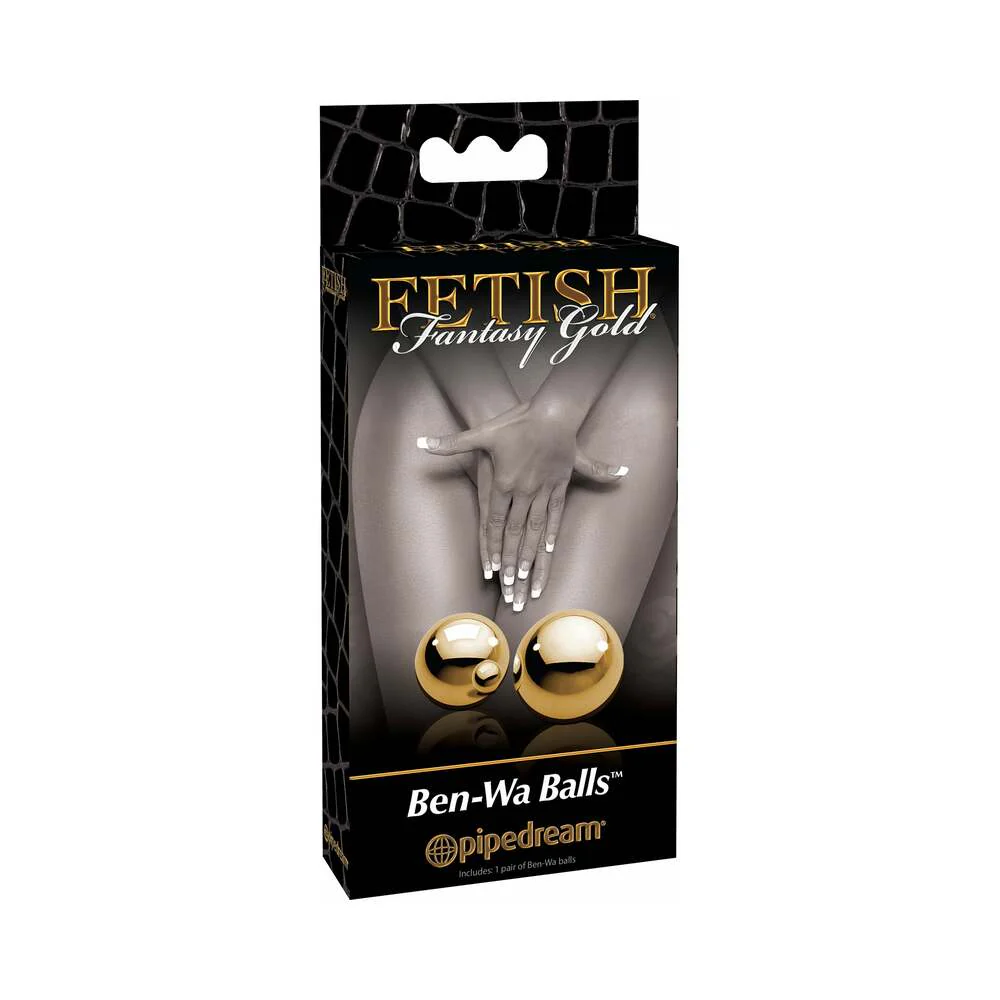 Fetish Fantasy Gold Ben Wa Balls Gold