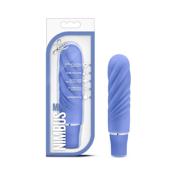 Naturally Yours Crystalline 8 in. Dildo with Balls Rose