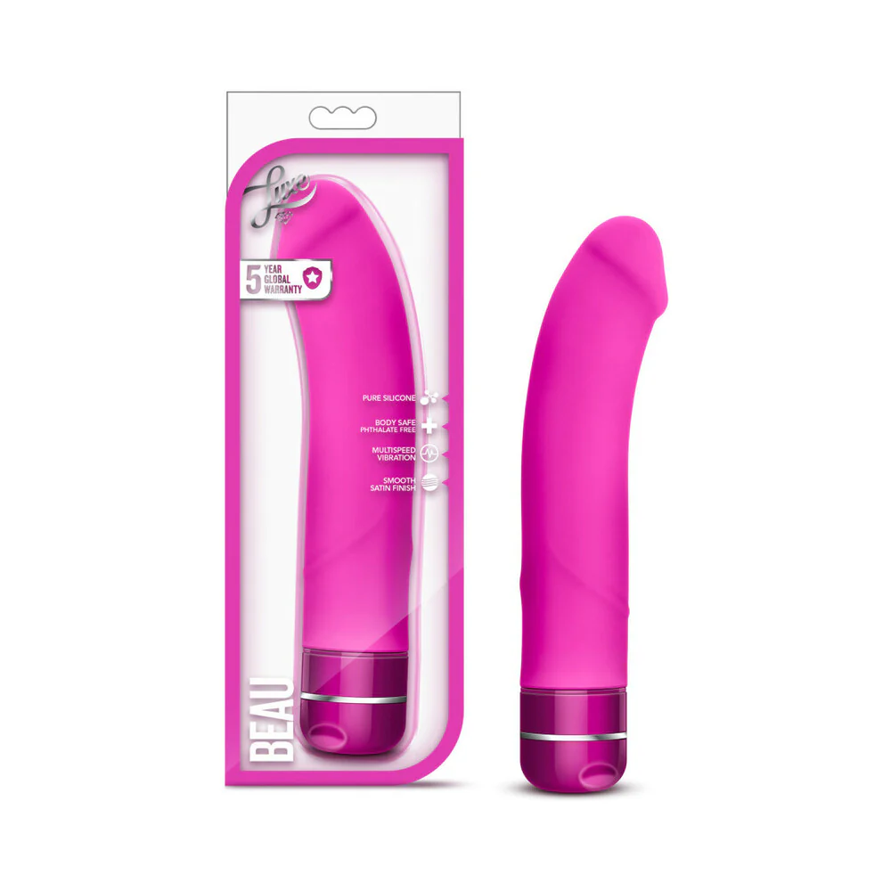 221497247.webp Luxe Beau Silicone G-Spot Vibrator Pink