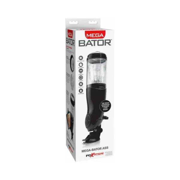 PDX Elite Moto Bator X Thrusting Masturbator Clear/Black