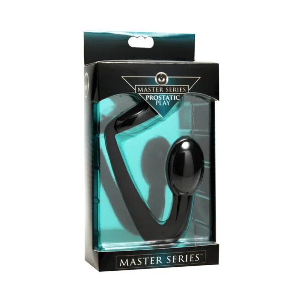 Trinity Men 10X Silicone Cock & Ball Ring with Taint Stim and Remote Control